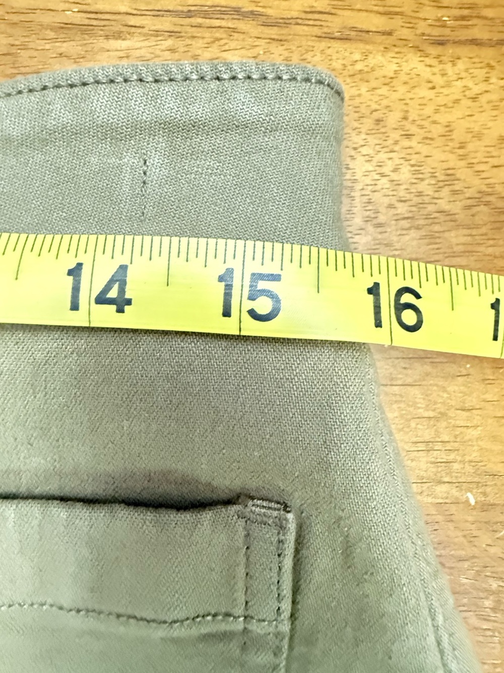 Madewell Emmett Shorts 29 Olive - Picture 3 of 9